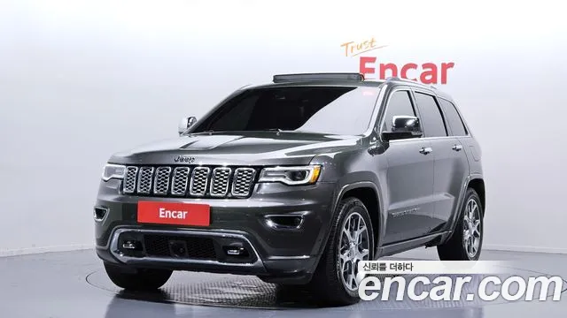 Jeep Grand Cherokee 2020 Серый из Кореи