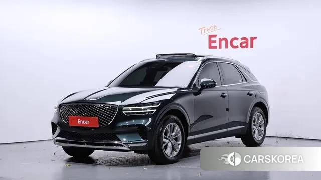 Genesis GV70 2022 Темно-зеленый из Кореи