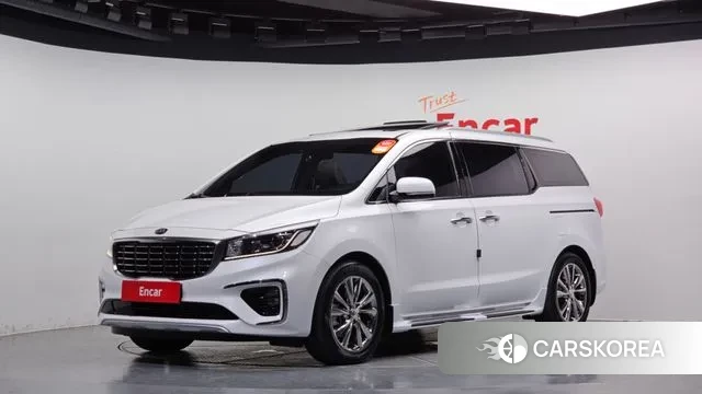Kia The New Carnival 2019 Белый из Кореи