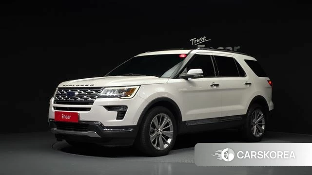Ford Explorer 2018 Белый из Кореи
