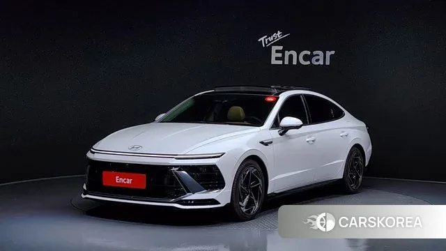 Hyundai Sonata D Edge (DN8) 2023 Белый из Кореи