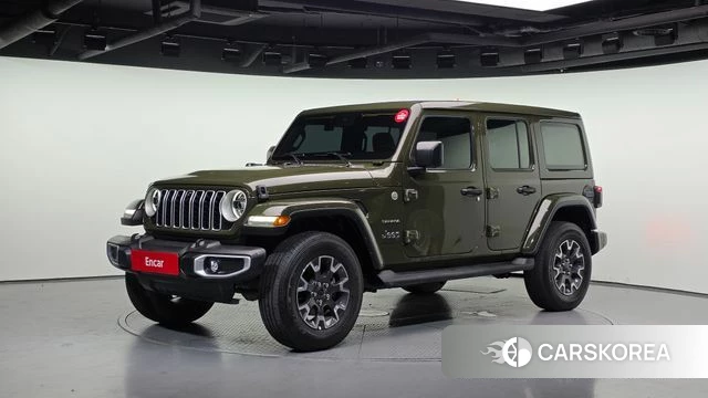 Jeep Wrangler (JL) 2024 Зеленый из Кореи
