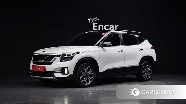 Kia Seltos 2021 Белый из Кореи