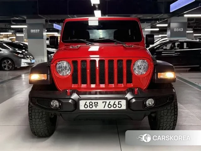 Jeep Wrangler (JL) 2019 Красный из Кореи