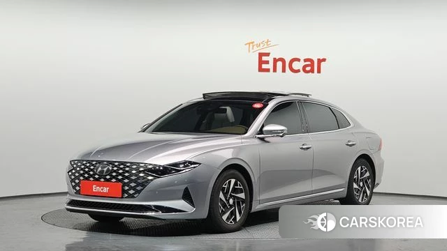 Hyundai The New Grandeur IG Hybrid 2021 Серебристо-серый из Кореи