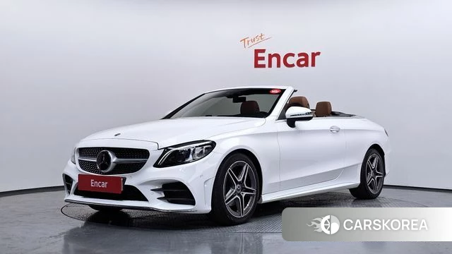 Mercedes-Benz C-Class W205 2021 Белый из Кореи