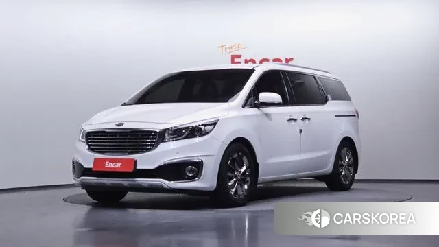 Kia All New Carnival 2018 Белый из Кореи