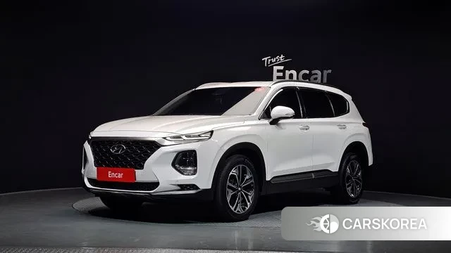 Hyundai Santa Fe TM 2018 Белый из Кореи