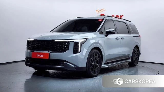 Kia The New Carnival 4th Generation 2024 Серебристо-серый из Кореи