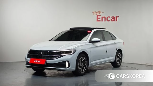Volkswagen 7th Generation of Jetta 2024 Белый из Кореи