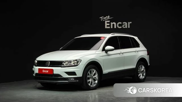 Volkswagen Tiguan second Generation 2020 Белый из Кореи