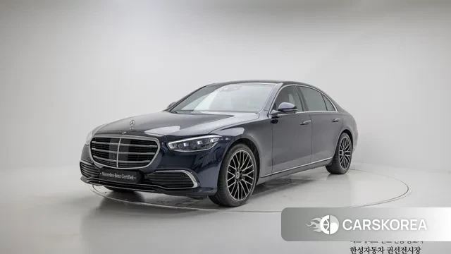 Mercedes-Benz S-Class W223 2024 Синий из Кореи