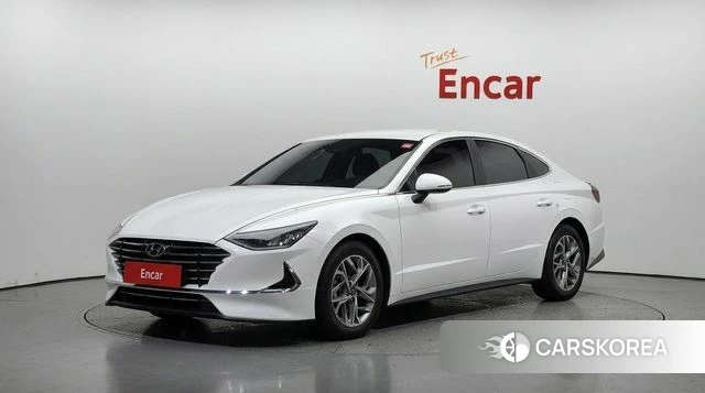 Hyundai Sonata (DN8) 2019 Белый из Кореи