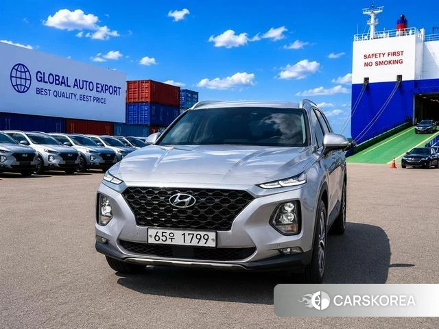 Hyundai Santa Fe TM 2018 Серебряный из Кореи
