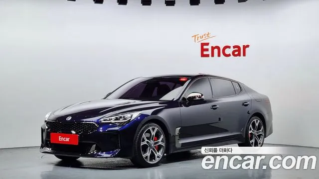 Kia Stinger 2020 Синий из Кореи