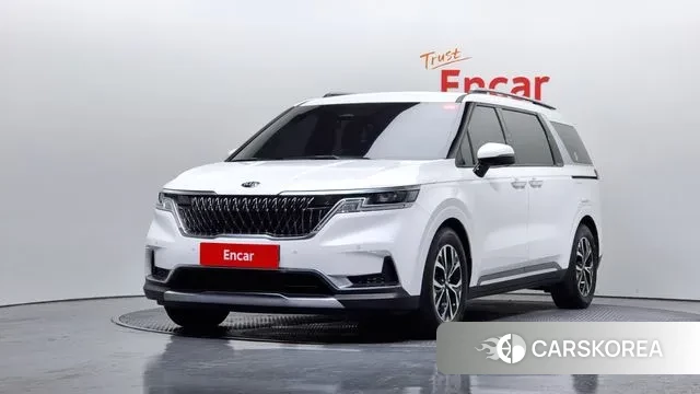 Kia Carnival 4th generation 2021 Белый из Кореи