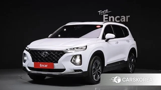 Hyundai Santa Fe TM 2019 Белый из Кореи