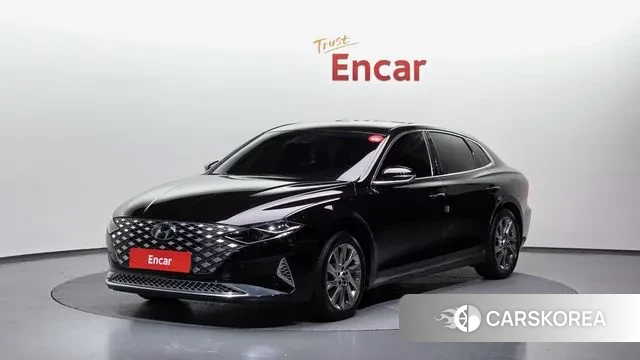 Hyundai The New Grandeur IG Hybrid 2021 Черный из Кореи
