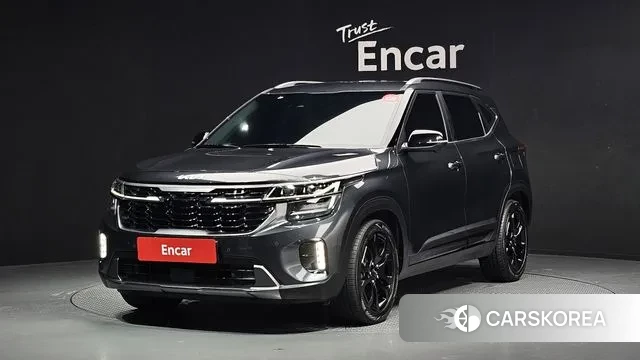 Kia The New Seltos 2023 Серый из Кореи