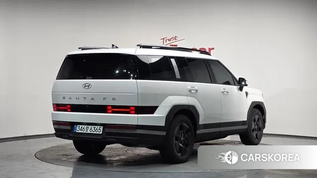 Hyundai Santa Fe (MX5) 2025 Белый из Кореи