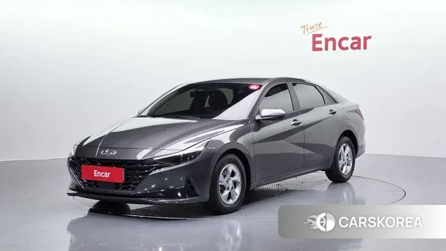 Hyundai Avante (CN7) 2021 Серый из Кореи