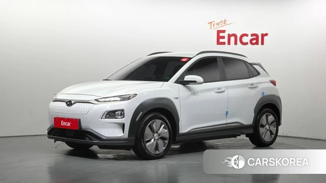Hyundai Kona Electric 2020 Белый из Кореи