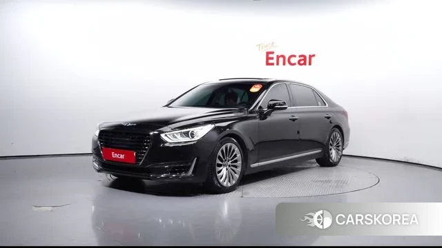 Genesis EQ900 2018 Черный из Кореи