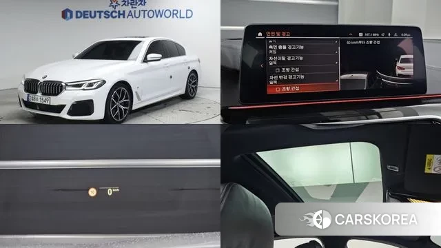 BMW 5 Series (G30) 2020 Белый из Кореи