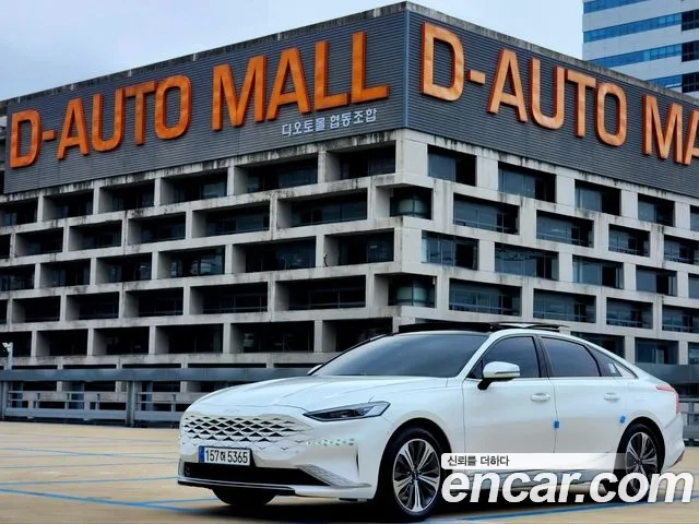 Kia K8 Hybrid 2023 Белый из Кореи