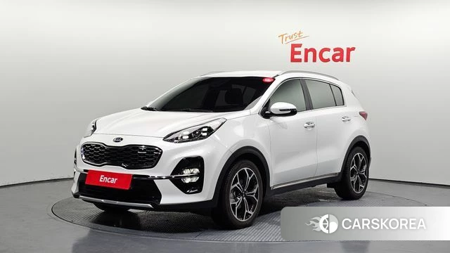 Kia Sportage The Bold 2021 Белый из Кореи