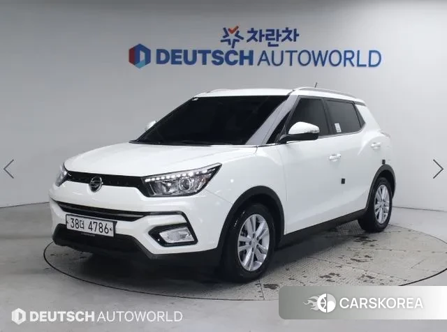 Ssangyong Tivoli Armor 2018 Белый из Кореи