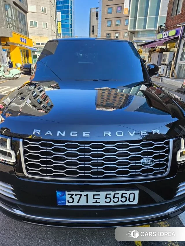 Land Rover Range Rover 4th Generation 2021 Черный из Кореи
