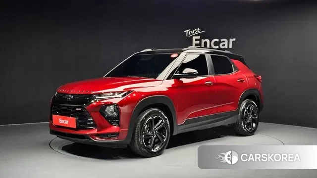 Chevrolet (GM Daewoo) Trailblazer 2021 Красный из Кореи