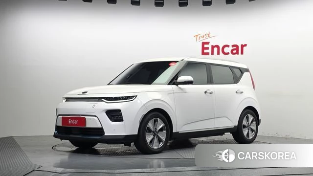 Kia Soul Booster EV 2019 Белый из Кореи