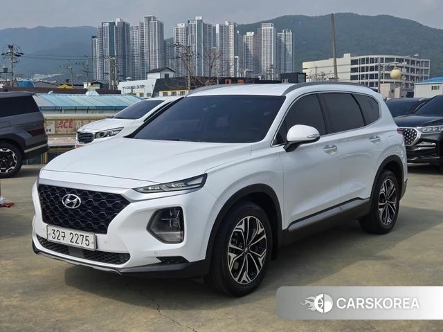 Hyundai Santa Fe TM 2018 Белый из Кореи