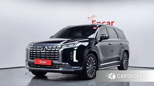 Hyundai The New Palisade 2023 Темно-зеленый из Кореи