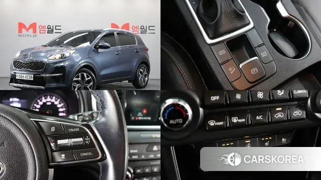 Kia Sportage The Bold 2019 Синий из Кореи