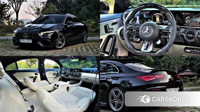 Mercedes-Benz CLA-Class C118 2021 Черный из Кореи