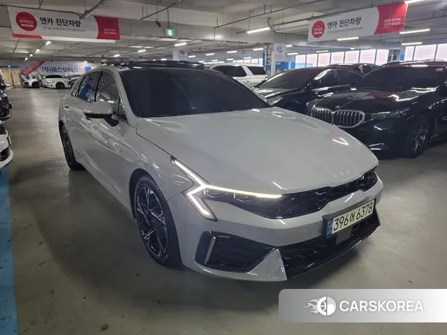 Kia The New K5 3rd generation 2024 Серебристо-серый из Кореи