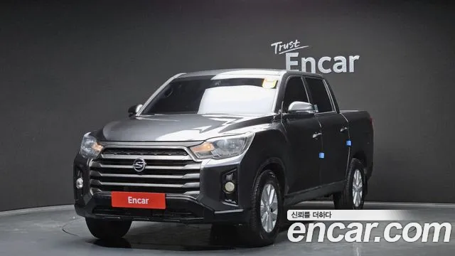 Ssangyong The New Rexton Sport 2021 Серый из Кореи