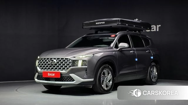 Hyundai The New Santa Fe 2021 Серый из Кореи