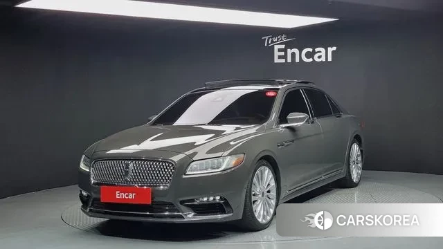 Lincoln Continental 10th Generation 2018 Серый из Кореи