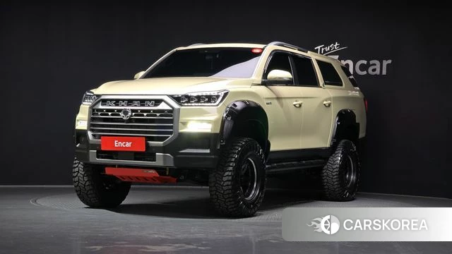 Ssangyong The New Rexton Sports Cannes 2024 Жемчужный цвет из Кореи