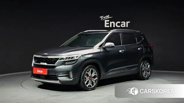 Kia Seltos 2021 Серый из Кореи