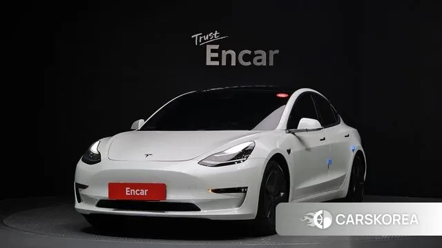 Tesla Model 3 2020 Белый из Кореи