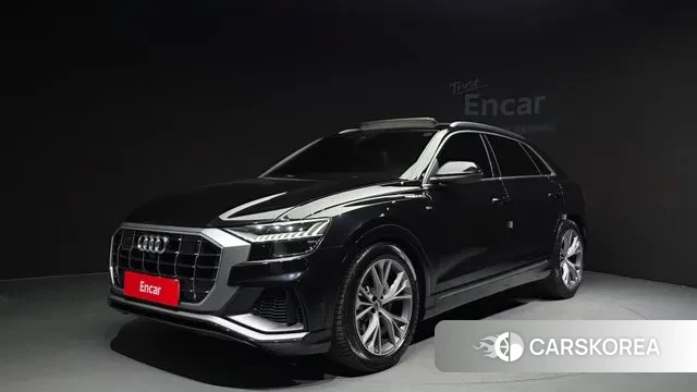 Audi Q8 (4M) 2020 Черный из Кореи