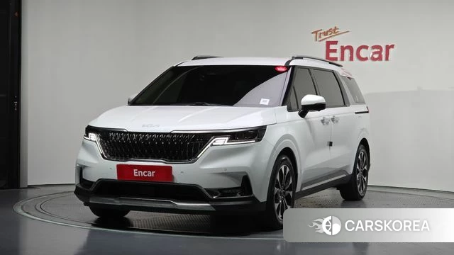 Kia Carnival 4th generation 2022 Белый из Кореи