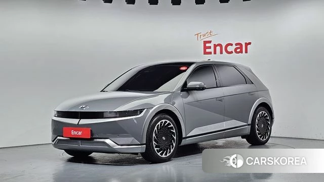Hyundai Ionic 5 2021 Серебристо-серый из Кореи