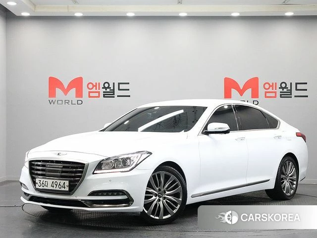 Genesis G80 2018 Белый из Кореи