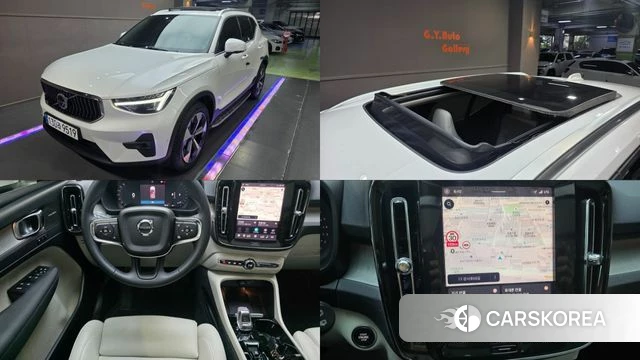 Volvo XC40 2024 Белый из Кореи